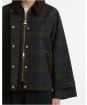 Women's Barbour Sandra Tartan Showerproof Jacket - Classic Tartan