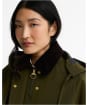 Women's Barbour Ingrim Showerproof Jacket - Olive / Shadow Classic