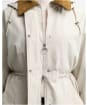 Women's Barbour Evelyn Showerproof Jacket - Mist / Birchwood Dress