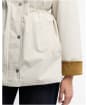 Women's Barbour Evelyn Showerproof Jacket - Mist / Birchwood Dress