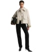 Women's Barbour Delilah Showerproof Jacket - Mist / Birchwood Dress