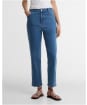 Women's Barbour International Seren Jeans - Denim Blue