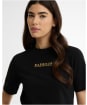 Women's Barbour International Nova T-Shirt - Black