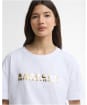 Women's Barbour International Niamh T-Shirt - White