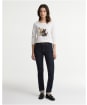 Women's Barbour Lossie Long Sleeve T-Shirt - Cloud
