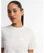 Women's Barbour International Colletta T-Shirt - Off White