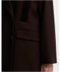 Women's Barbour Vivian Wool Coat - Rustic / Shadow