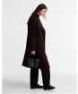 Women's Barbour Vivian Wool Coat - Rustic / Shadow