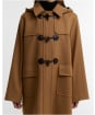 Women's Barbour Melody Wool Duffle Coat - Beige / Birchwood