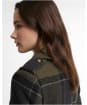 Women's Barbour Cottesmore Checked Wool Coat - Shadow Classic Tartan