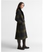 Women's Barbour Cottesmore Checked Wool Coat - Shadow Classic Tartan