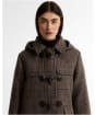 Women's Barbour Melody Check Wool Duffle Coat - Prince of Wales