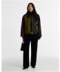 Women's Barbour Arlene Waxed Jacket - Golden Olive / Fern