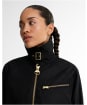 Women's Barbour International Donnington Waxed Jacket - Black / Northumberland Check