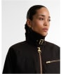 Women's Barbour International Donnington Waxed Jacket - Rustic / Truffle Northumberland