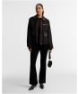 Women's Barbour International Donnington Waxed Jacket - Rustic / Truffle Northumberland
