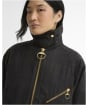 Women's Barbour Arlene Checked Waxed Jacket - Classic / Shadow Classic