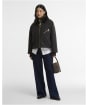 Women's Barbour Arlene Checked Waxed Jacket - Classic / Shadow Classic
