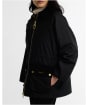 Women's Barbour Treeton Waxed Jacket - Black / Ancient 