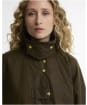 Women's Barbour Kirklees Waxed Jacket - Beech / Ancient Tartan