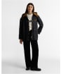 Women's Barbour Wrenwood Waxed Jacket - Navy / Ancient Tartan