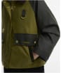 Women's Barbour Cottingham Waxed Jacket - Golden Olive / Fern