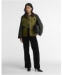 Women's Barbour Cottingham Waxed Jacket - Golden Olive / Fern