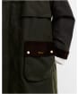 Women's Barbour Checked Kirklees Waxed Jacket - Fern / Classic / Shadow Classic