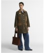 Women's Barbour Icons Modern Beaufort Waxed Jacket - Beech / Birchwood