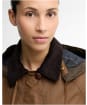 Women's Barbour Adina Waxed Jacket - TAN/SHADOW CLASS