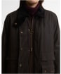 Women's Barbour Modern Border Waxed Jacket - Rustic / Muted