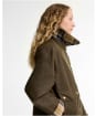 Women's Barbour Icons Modern Spey Waxed Jacket - Beech / Birchwood