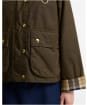 Women's Barbour Icons Modern Spey Waxed Jacket - Beech / Birchwood