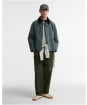 Men's Barbour Oversized Transporter Casual Jacket - Dark Slate