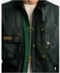 Men's Barbour International Distressed 90th Anniversary A7 Casual Jacket - Green