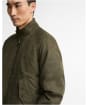 Men's Barbour International Steve McQueen Drome Casual Jacket - Olive