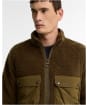 Men's Barbour Re-Engineered Lanton Hybrid Casual Jacket - Beech