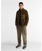 Men's Barbour Re-Engineered Lanton Hybrid Casual Jacket - Beech