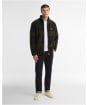Men's Barbour Tartan Zip Through Fleece Jacket - Shadow Classic Tartan