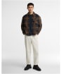 Men's Barbour International Oswald Fleece Overshirt - Navy
