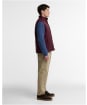 Men's Barbour Finn Gilet - Dark Bordeaux