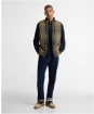 Men's Barbour Reversible Tartan Puffer Gilet - Classic Tartan / Dark Navy