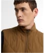 Men's Barbour Corden Quilted Gilet - Dark Sandstone