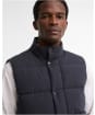 Men's Barbour Powell Puffer Gilet - Dark Navy