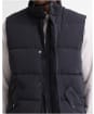 Men's Barbour Powell Puffer Gilet - Dark Navy