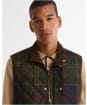 Men's Barbour Icons Tartan Lowerdale Quilted Gilet - Classic Tartan