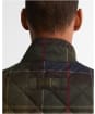 Men's Barbour Icons Tartan Lowerdale Quilted Gilet - Classic Tartan
