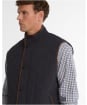 Men's Barbour Rosley Polarquilt Gilet - Dark Navy