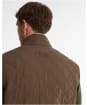 Men's Barbour Rosley Polarquilt Gilet - Dark Olive