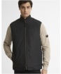 Men's Barbour International Reversible Fleece Gilet - Dark Black